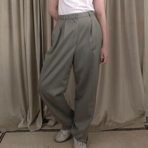 Vintage Gray Pendleton Wool Trousers